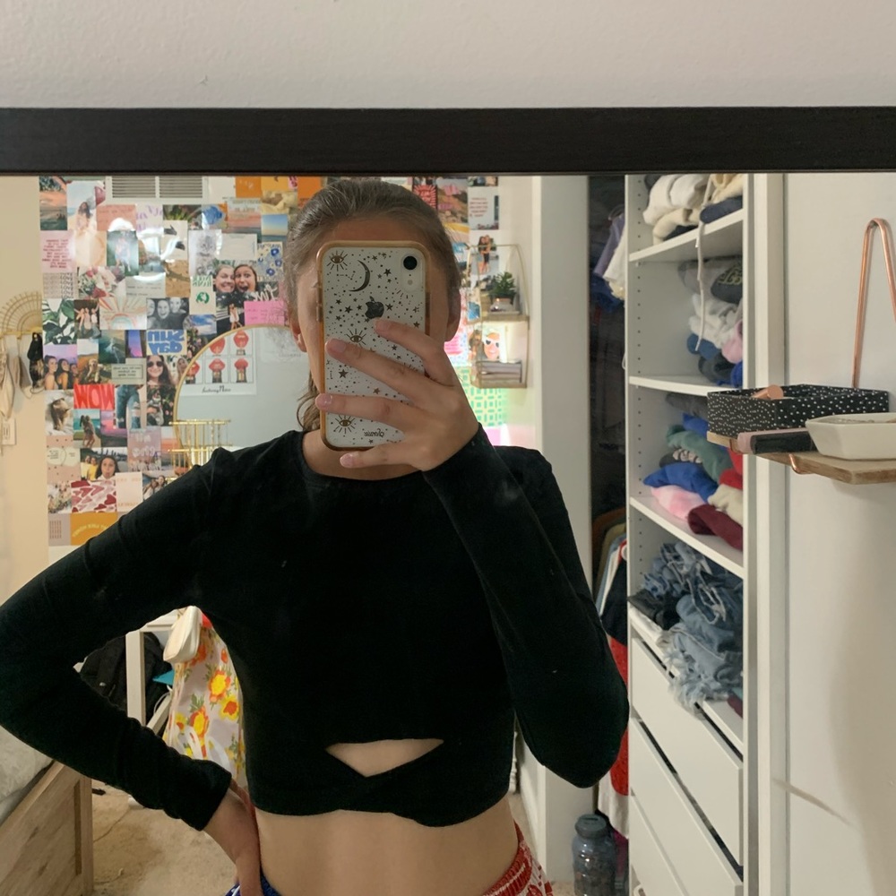 VSX mesh back workout top